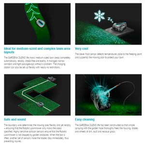 Gardena Robotic Mower SILENO life, 750 m² Garden Plus