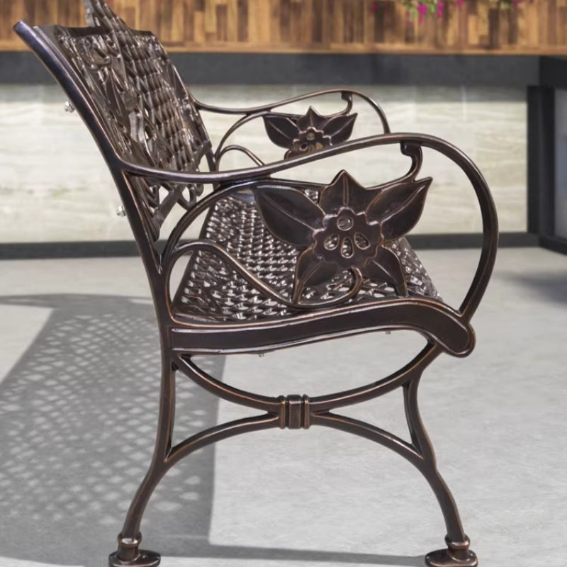 Wrought Iron Bench No.2