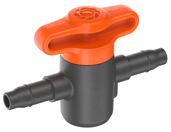 Gardena Regulation and shut-off valve (3/16") Garden Plus