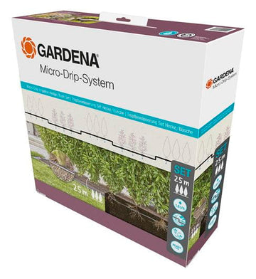 Gardena Micro-Drip-Irrigation Hedge/Bush Set (25 m) Garden Plus