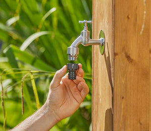 Gardena “Profi” Maxi-Flow System Threaded Tap Connector G1" Garden Plus