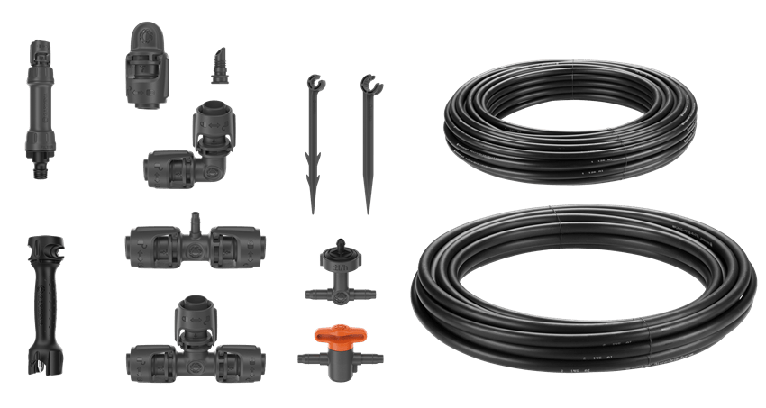 Gardena Start Set for raised beds/beds (35 plants) Garden Plus