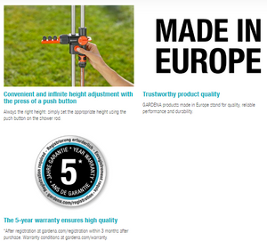 Gardena Garden Shower Duo Garden Plus