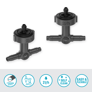 Gardena Inline Drip Head 2 l/h, pressure compensating Garden Plus