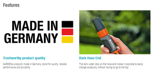 Gardena Water Stop 13 mm (12) – 15 mm (58) Garden Plus