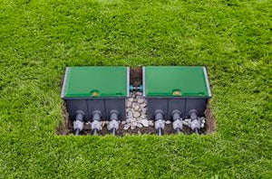 Gardena Connector 1"-1" for Valve Boxes V3 Garden Plus