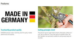 Gardena Garden Secateurs A/M Garden Plus