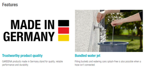 Gardena Premium Tap Connector 33.3 mm (G 1") Garden Plus