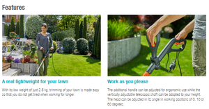 Gardena Turbotrimmer ComfortCut 550/28 Garden Plus