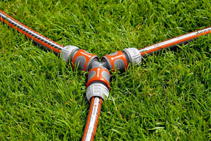 Gardena Two-way Hose Coupling Set 13mm (1/2") and 15 mm (5/8") Garden Plus