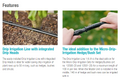 Gardena Drip Irrigation Line for bushes or hedges (25 m) Garden Plus