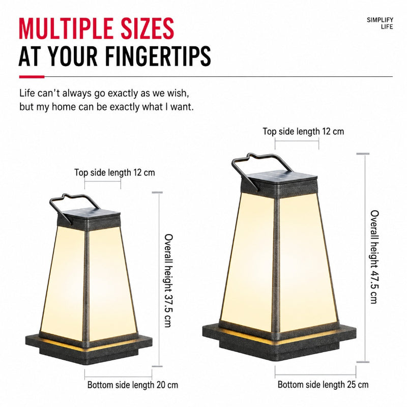 Solar Portable Garden Lantern