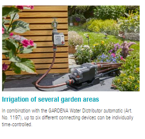 Gardena Water Control Master Garden Plus