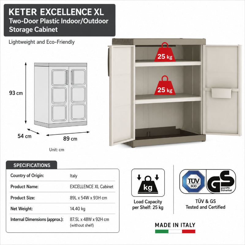 Keter Excellence XL Storage Cabinet