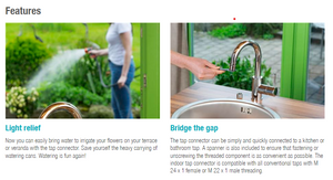 Gardena Tap Connector for Indoor Taps Garden Plus