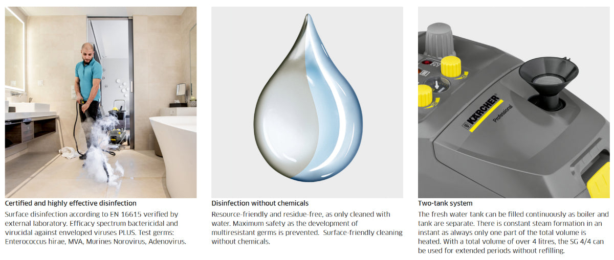 Kärcher Steam Cleaner SG 4/4