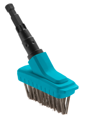 GARDENA combisystem Joint Brush M 3605-20 — steel bristles / 接縫刷頭及鋼刷毛