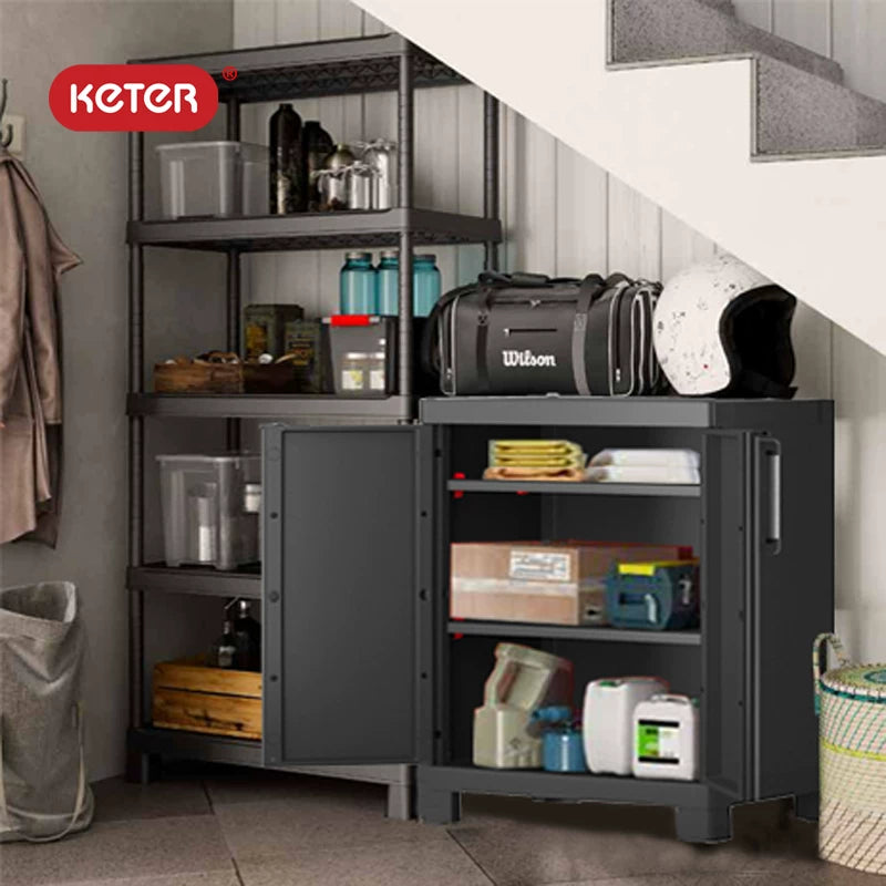 Keter Detroit Low Utility Cabinet
