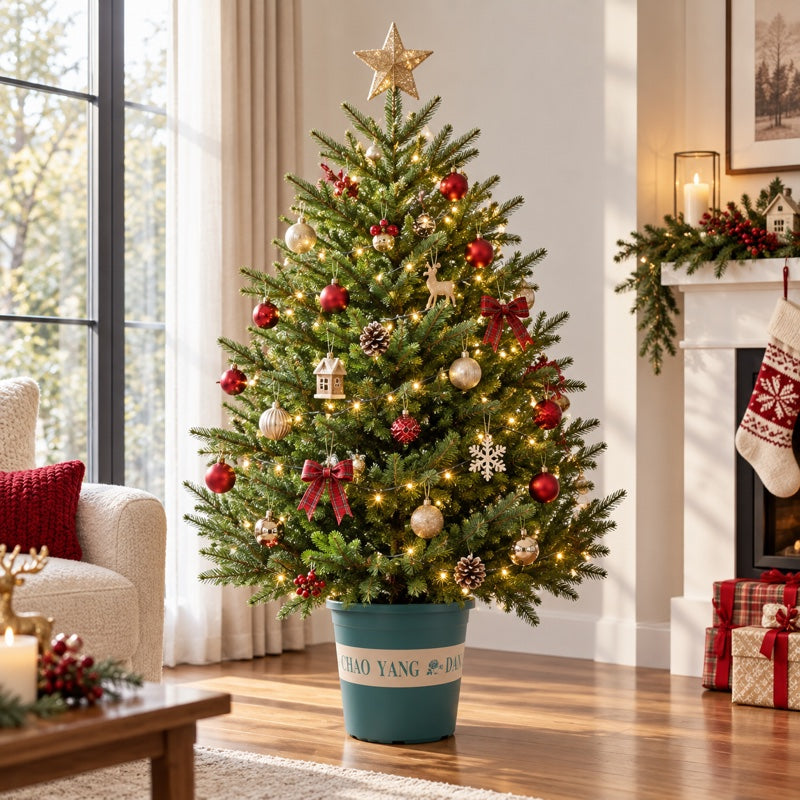 China-Grown Live Christmas Tree