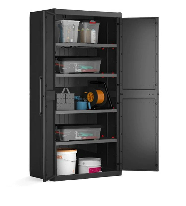 Keter Detroit XL Tall Shelving Cabinet