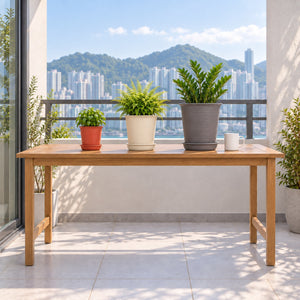 高品質 PRM 高型花盆 — 陽台場景,5號、8號及10號尺寸比例