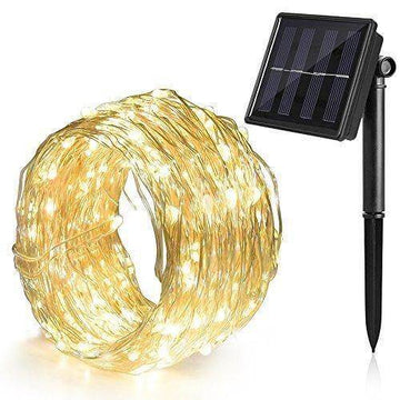 100 LED Solar Fairy Light Garden Plus