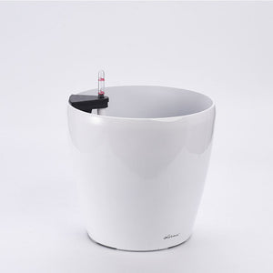 Leizisure Self-Watering Round Planter Garden Plus