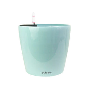 Leizisure Self-Watering Round Planter Garden Plus