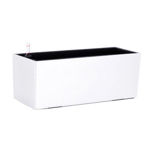 Leizisure Self-Watering Rattan Style Long Planter Garden Plus