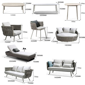 Rattan Sofa Set 13 Garden Plus