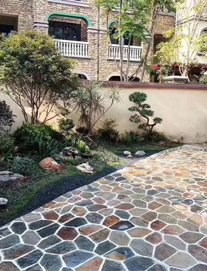 Ice Crack Floor Tile Garden Plus