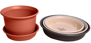 High-quality PRM flower pot – round style Garden Plus