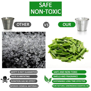 Small Bucket Citronella Candles Garden Plus