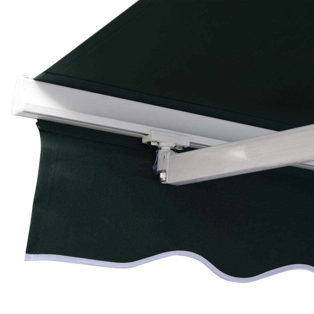 Manual Retractable Awning Spanish Fabric Garden Plus