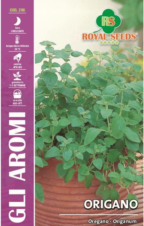 Oregano -Royal seed RYMA94/1 - COD.296 Garden Plus