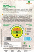 Lettuce Cutting Red Salad Bowl - Royal Seed RYMO78/25 - COD.220 Garden Plus