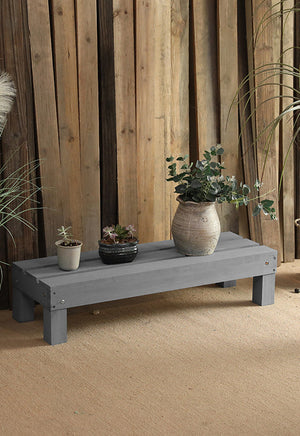 Multi-Layer Wood Stair Flower Stand Garden Plus