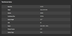 HILITE Wall Light H1292 Garden Plus