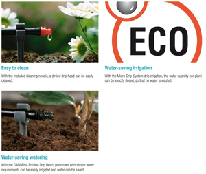 Gardena Endline Drip Head Garden Plus