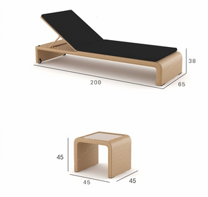 Sun Lounger No.5 Garden Plus