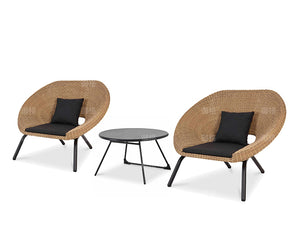 Rattan Sofa Couch Set Garden Plus