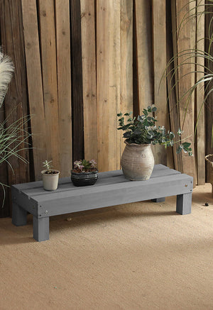 Multi-Layer Wood Stair Flower Stand Garden Plus