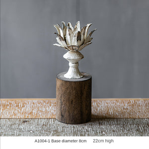 Retro European Table Candle stand Garden Plus