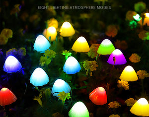 Solar Mushroom Lighting Chain Garden Plus