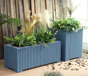 Outdoor Wood Flower Box Garden Plus