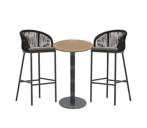 Rattan Leisure Chair Bar Set Garden Plus