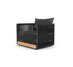 Rattan Teak Sofa Set Garden Plus