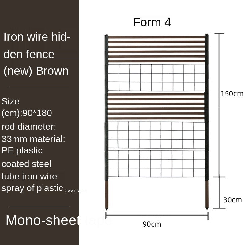 Outdoor Free Style Garden Fence Garden Plus