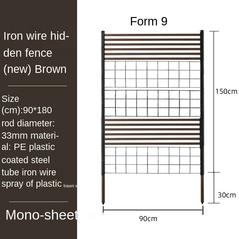 Outdoor Free Style Garden Fence Garden Plus