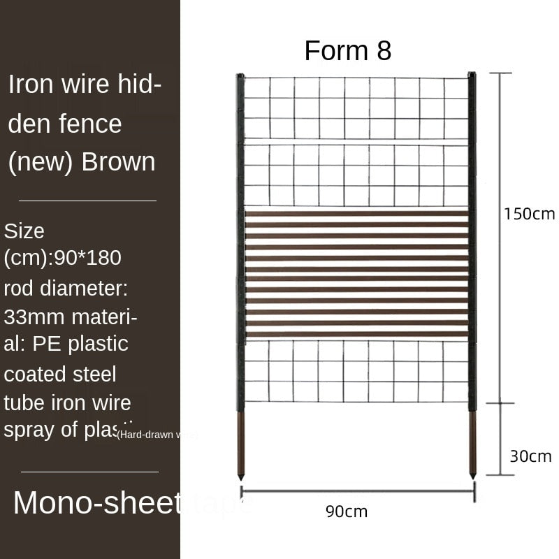 Outdoor Free Style Garden Fence Garden Plus